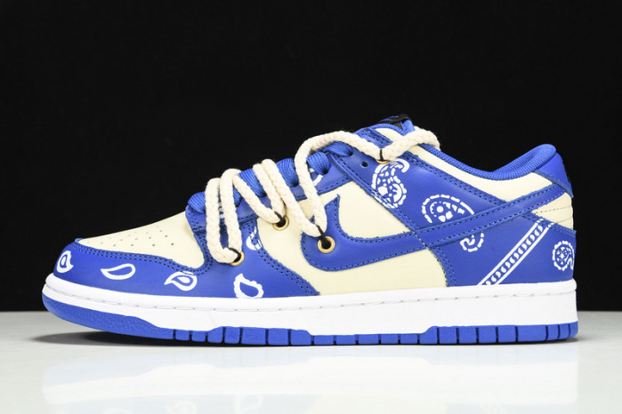 nike dunk low retro black/yper cobaltwhte dd1931-001