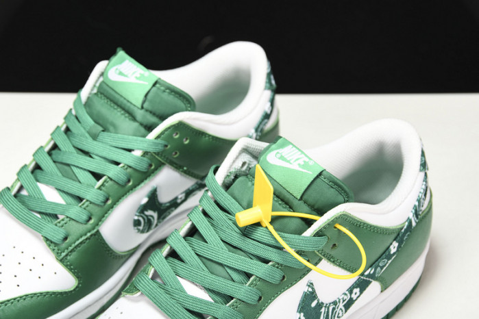 nike dunk low "green paisley" dh4401-102