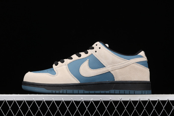 nike sb dunk low light cream thunderstorm bq6817-200