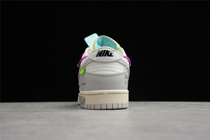 of nike dunk low 01 of 50 ow dm1602-100