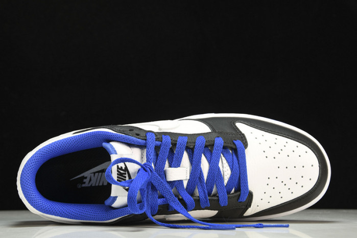 nike dunk low white black royal fd9064-110