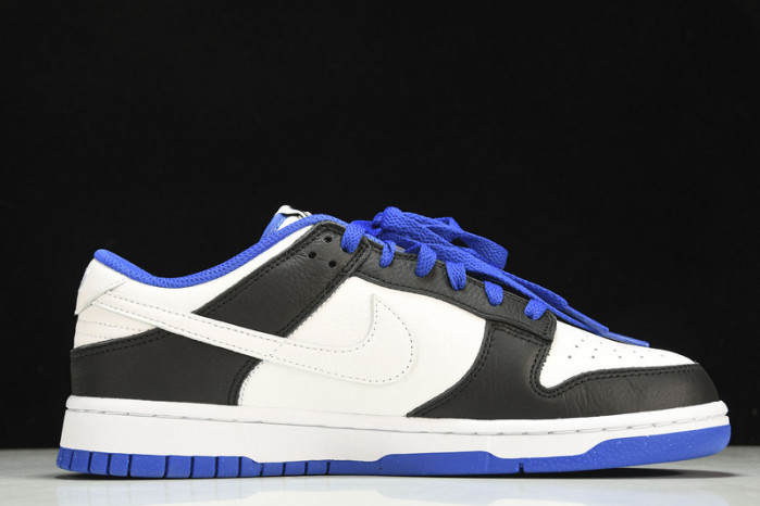 nike dunk low white black royal fd9064-110