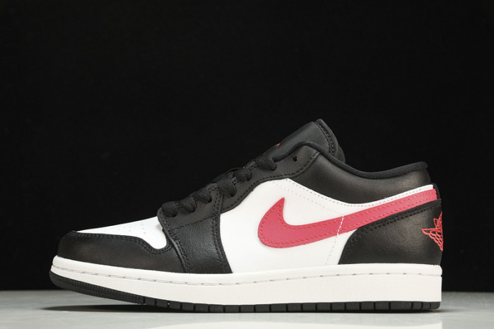 jordan 1 low black siren red dc0774-004
