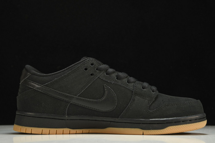 nike sb dunk low iw black gum 819674-002
