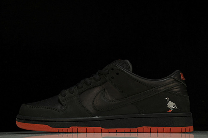 nike sb dunk low black pigeon - 883232-008