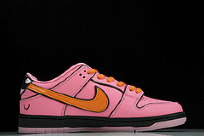 the powerpuff girls x nike sb dunk low“blossom” fd2631-600