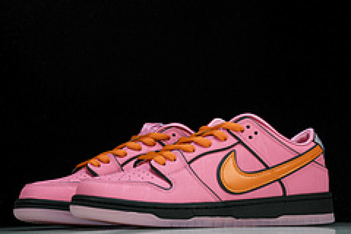 the powerpuff girls x nike sb dunk low“blossom” fd2631-600