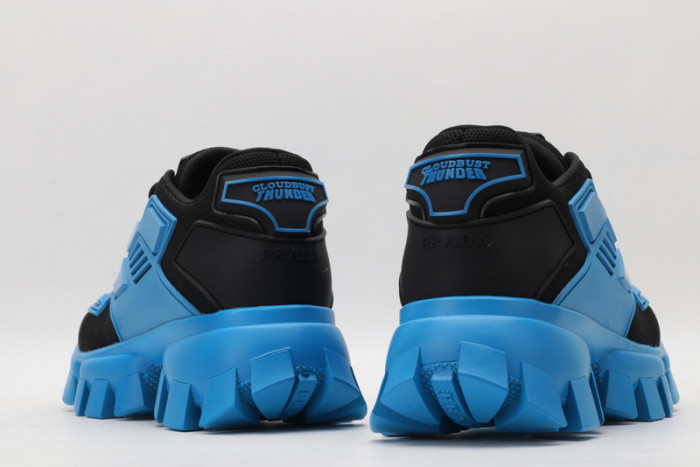 PRAD BLUE BLACK SNEAKERS