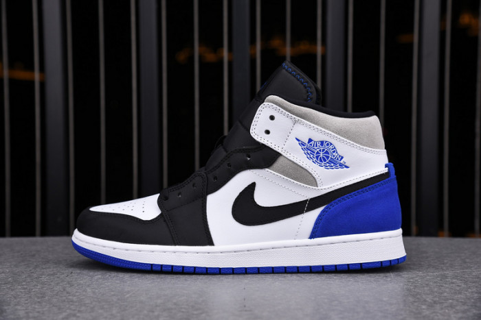 air jordan 1 mid se ''royal black toe'' 852542-102