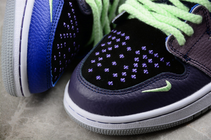 zion williamson x air jordan 1 low og “voodoo”dz5485-420