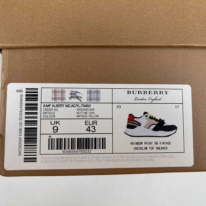 BUBERY SNEAKER