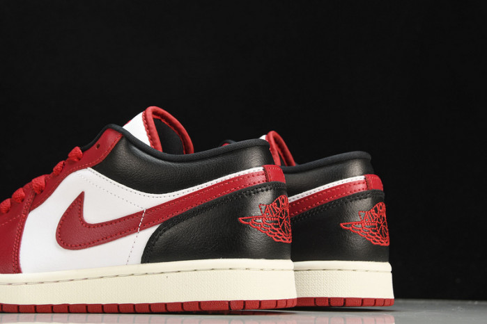 jordan 1 retro low reverse black toe dc0774-160