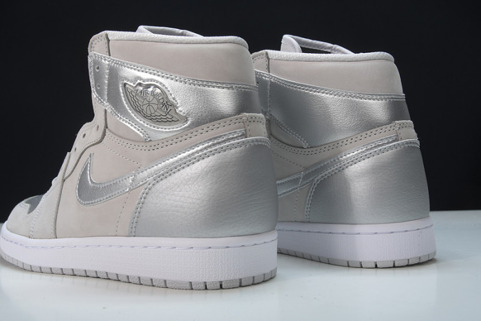 air jordan 1 japan neutral grey metallic silver dc1788-029 (with special box)