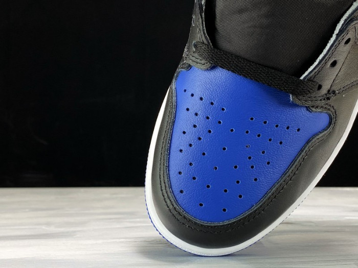 air jordan 1 retro high black game royal - 555088-041‎