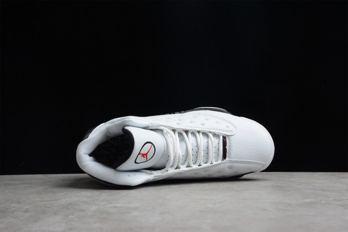 air jordan 13 retro sngl day "love and respect" black/ white mens 888164-112