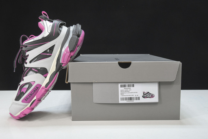 (led) bl track trainers sneaker black pink 062309