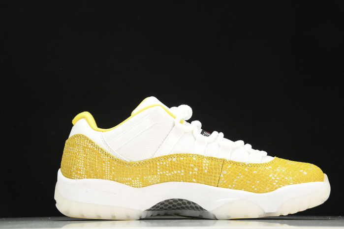 air jordan 11 low “yellow snakeskin” ah7860-107