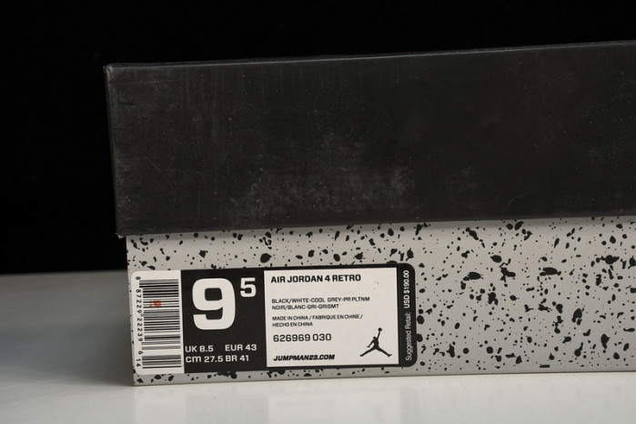 air jordan 4 retro fear fq8138-002