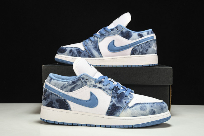 air jordan 1 low “washed denim” dm8947-100