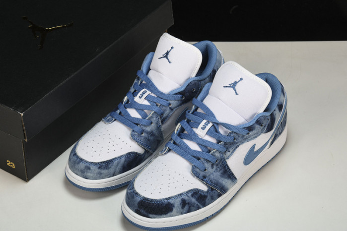 air jordan 1 low “washed denim” dm8947-100