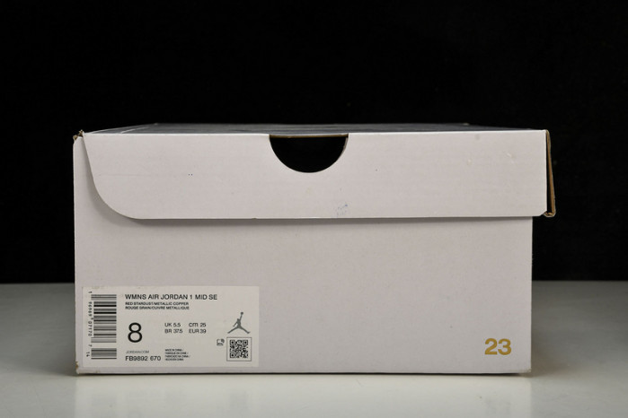 air jordan 1 mid se“red stardust” fb9892-670