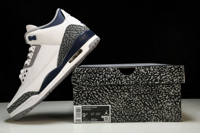 air jordan 3 “midnight navy” ct8532-140