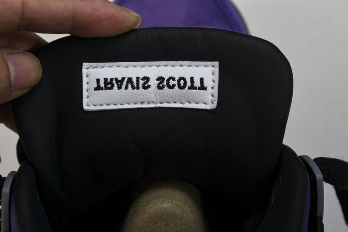 travis scott x air jordan 4 retro purple aj4-766296