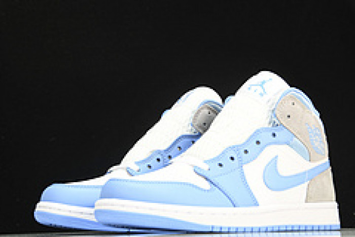nike air jordan 1 mid university blue grey dx9276-100