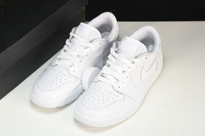 jordan 1 retro low golf triple white dd9315-101