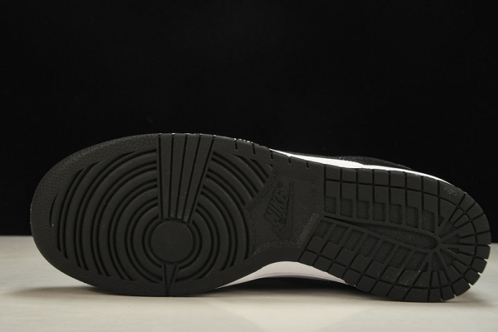 nike dunk low white black dd1391-100