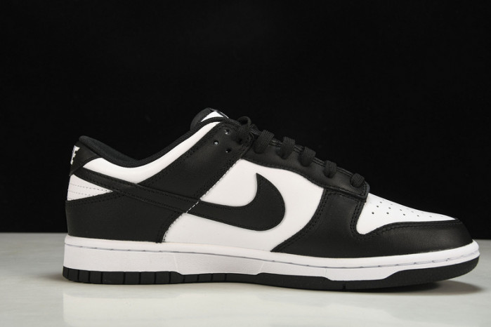 nike dunk low white black dd1391-100