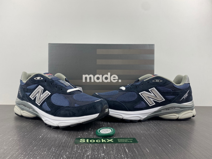 new Ba1an*e 990v3 m1vsa navy denim m990nb3