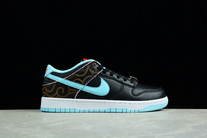 nike dunk low “barbershop” dh7614-001