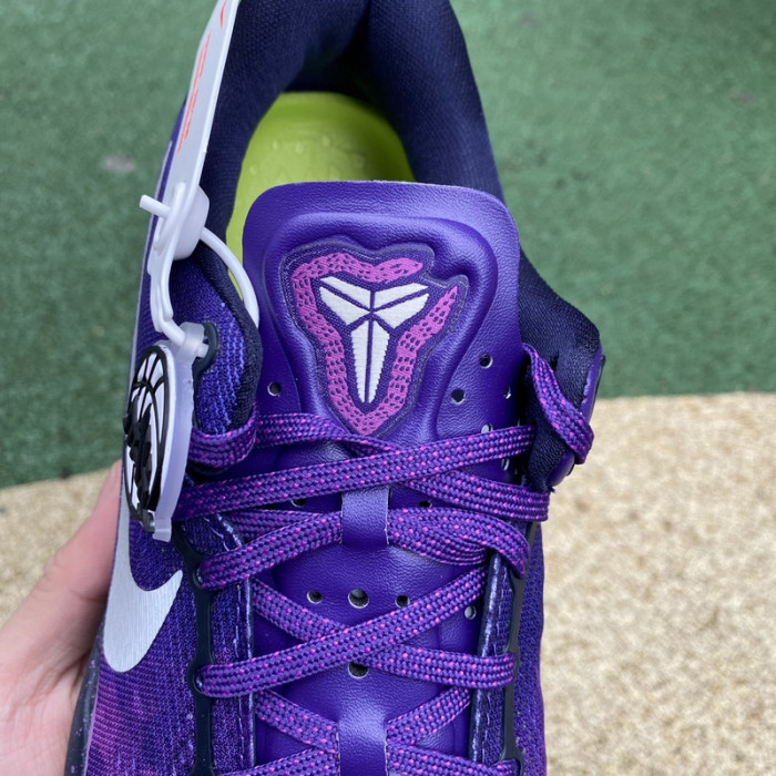 nike kobe 8 playoffs purple platinum 555035-500
