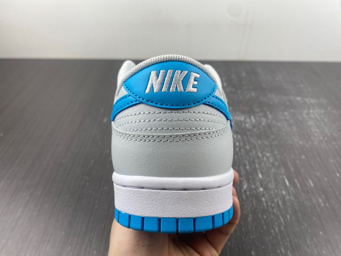 nike dunk low retro pure platinum blue lightning dv0831-001