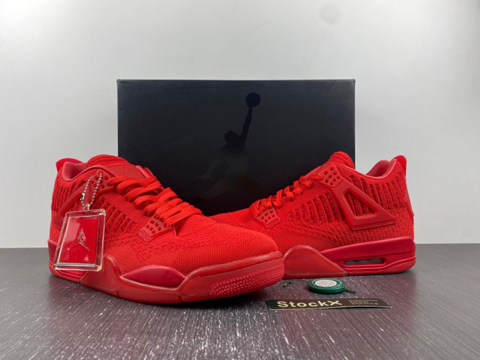 jordan 4 retro flyknit red aq3559-600
