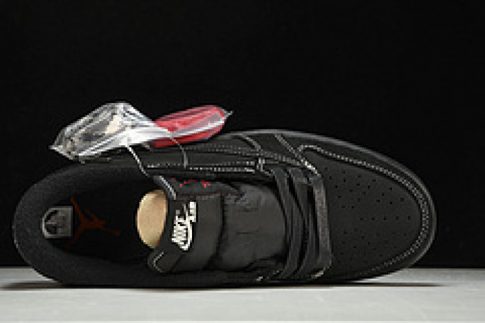 travis scott x air jordan 1 low "black phanT0m" dm7866-001