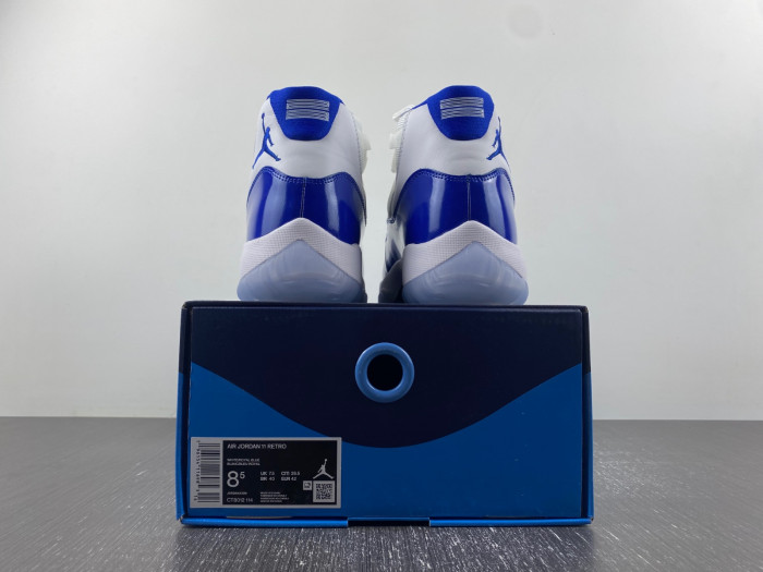 air jordan 11 blue ct8012-114