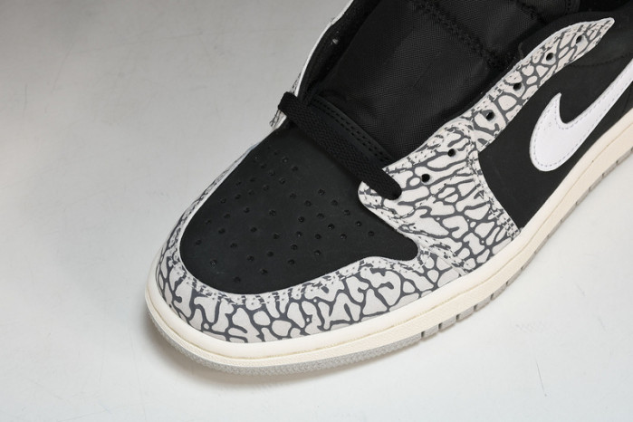 jordan 1 retro low og black cement cz0790-001