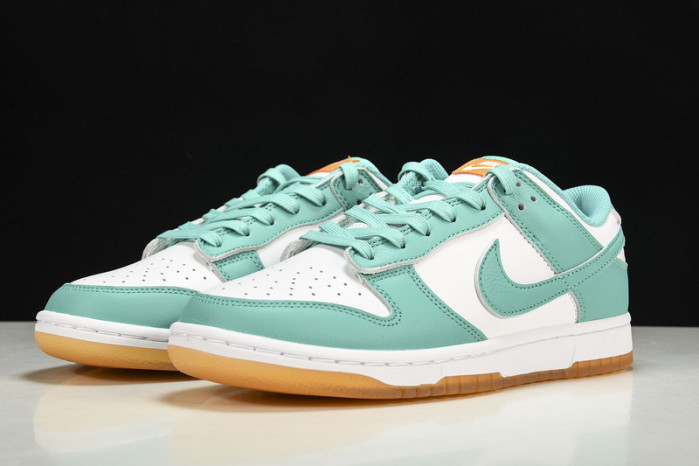 nike dunk low white turquoise dv2190-100