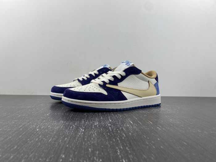 travis scott x air jordan 1 ow dm7866-808