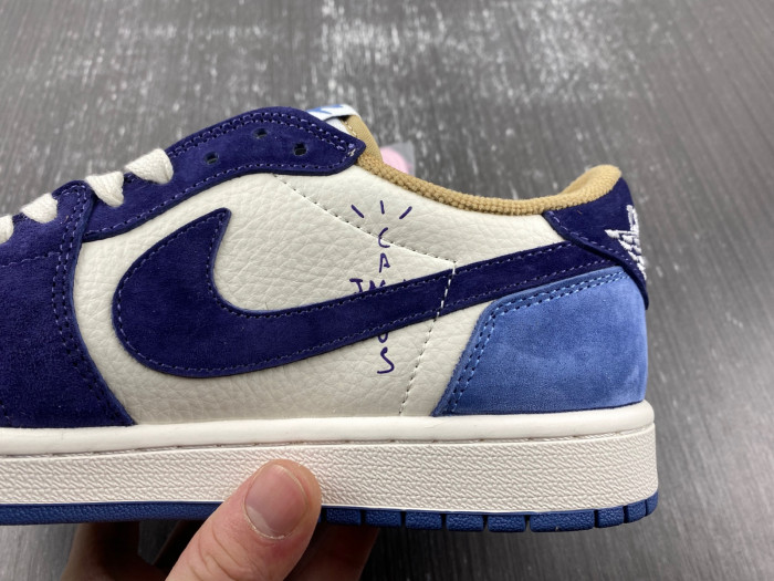 travis scott x air jordan 1 ow dm7866-808