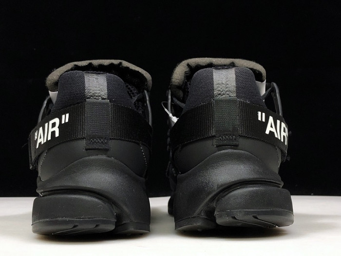 of x nike air presto black - aa3830-002