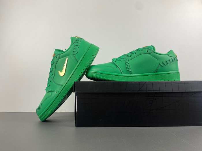 jordan 1 low method of make lucky green fn5032-300