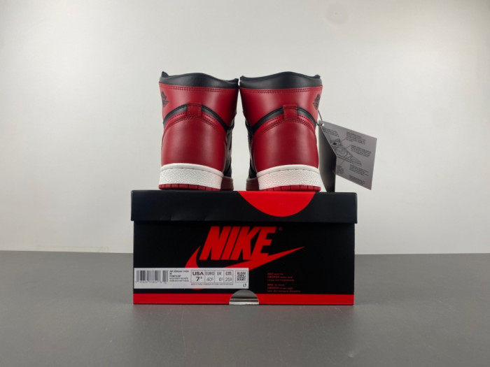 (2025) Air Jordan 1 High ’85 “Bred” Color: Black/Varsity Red-White HV6674-067