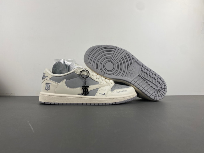 B_URBRRY x Travis Scott x Nike Air Jordan 1 Low Nike BB6588-315