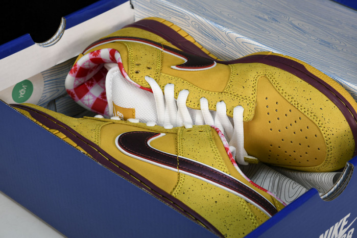 nike sb dunk low concepts "yellow lobster” 313170-137566