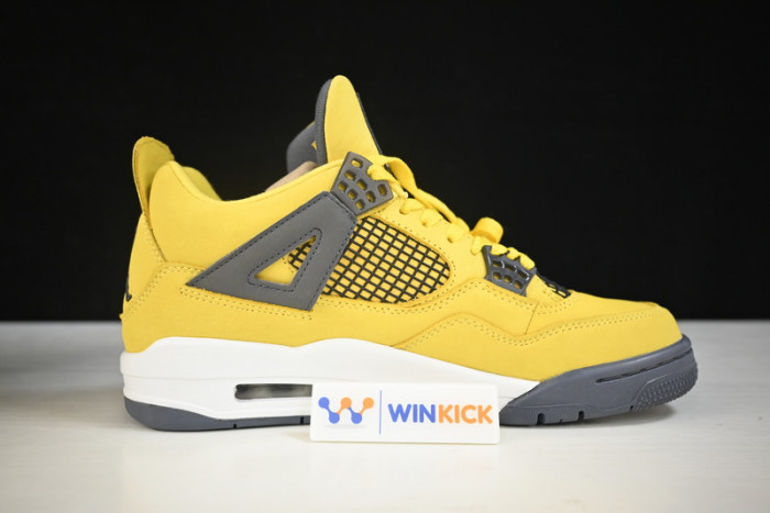 air jordan 4 retro ls "lightning" 314254-702