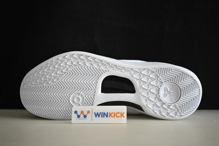 nike kobe 8 protro "triple white" fj9364-100