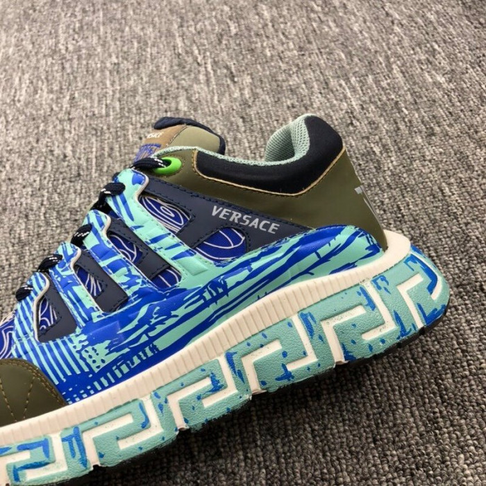 vse chain reaction blue sneaker